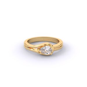 Teardrop Whisper Ring