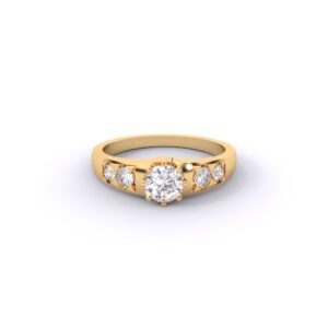 Vellure Wrap Solitaire Ring
